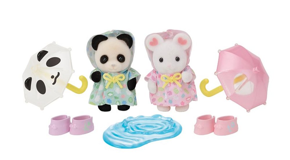 Levně Sylvanian family Kamarádi ze školky v dešti