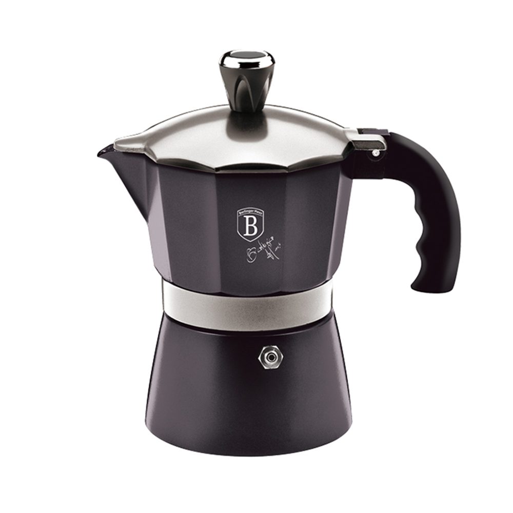 Levně BERLINGERHAUS Konvice na espresso 6 šálků Carbon Pro Line BH-8564