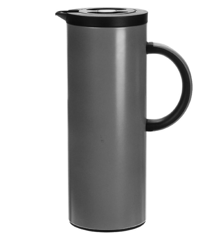 Levně EXCELLENT HOUSEWARE Termoska servírovací dvoustěnná 1 l šedá KO-YN1700380seda