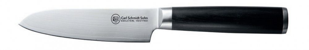 Levně CS SOLINGEN Nůž santoku damascénská nerezová ocel 12,5 cm KONSTANZ CS-071318