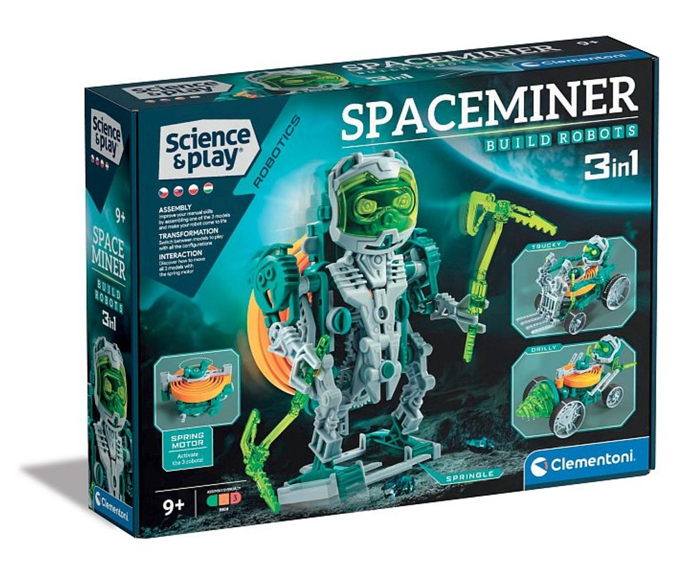 Levně CLEMENTONI SCIENCE - Vesmírný těžař