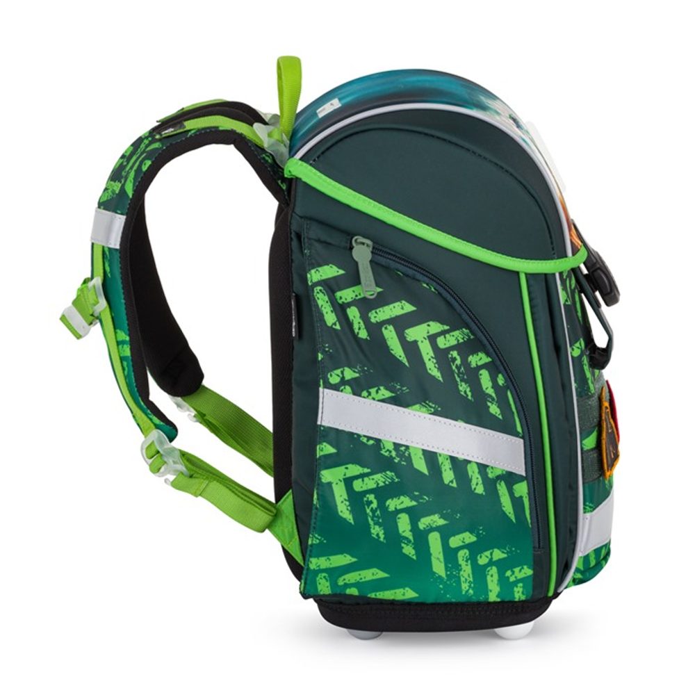 OXYBAG Školní batoh PREMIUM LIGHT traktor