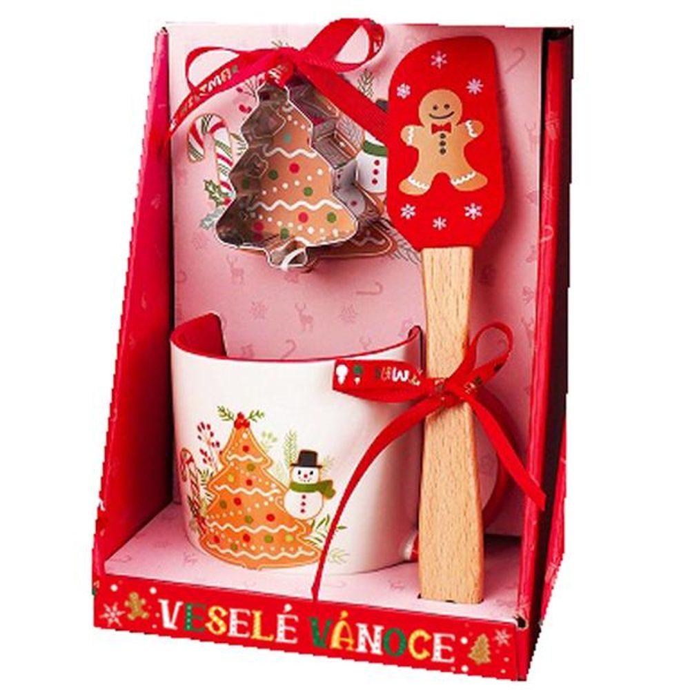 Levně TORO HRNEK 350ML SET +VYKRAJOVÁTKO+STĚRKA PERNÍČEK