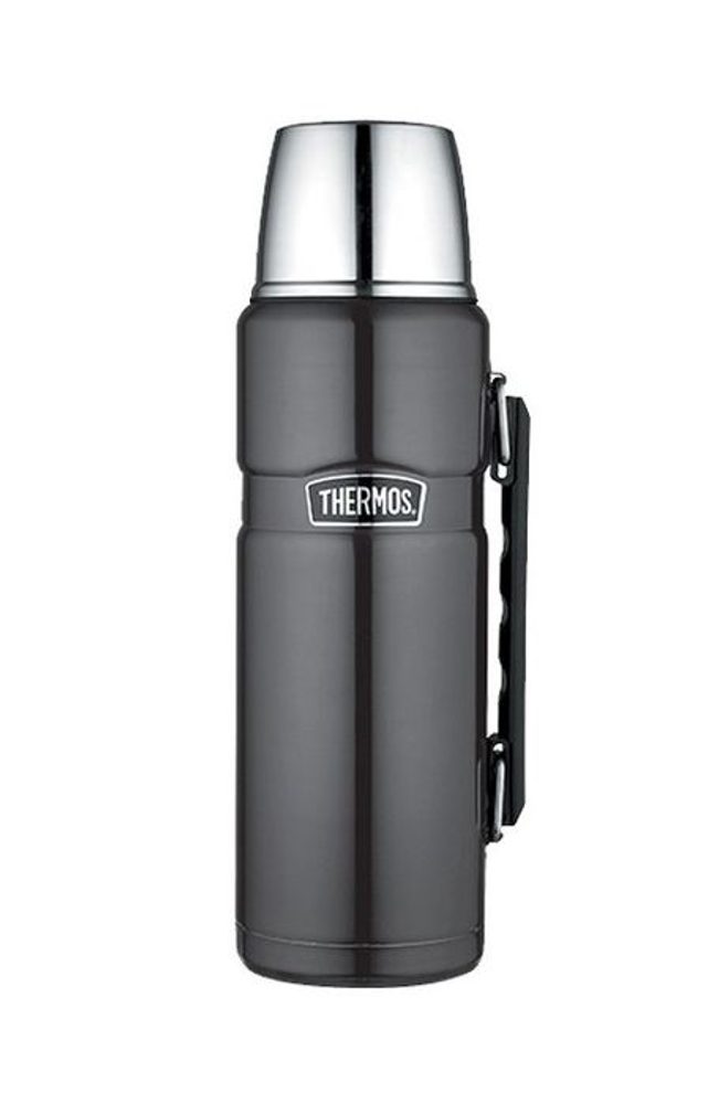 Levně termoska 1,20l NR, met.šedá, madlo, THERMOS