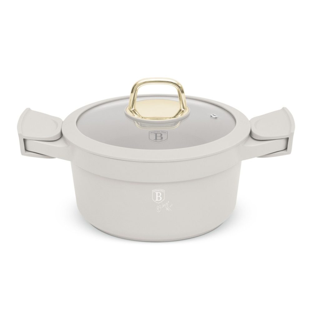 Levně BERLINGERHAUS Kastrol s poklicí s titanovým povrchem 20 cm Sahara Collection BH-7786