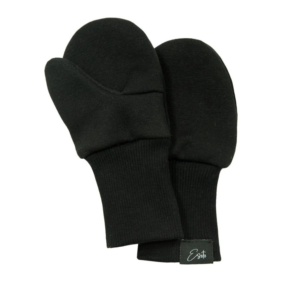 ESITO Palcové rukavice zateplené Warmkeeper ZOE Black - černá - 1 - 2 roky černá