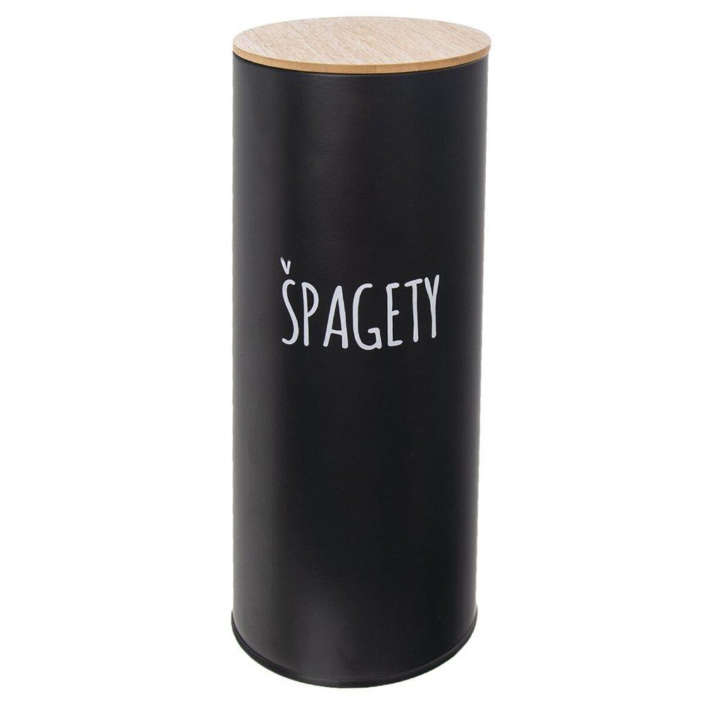 Levně Dóza Špagety BLACK pr. 11 cm