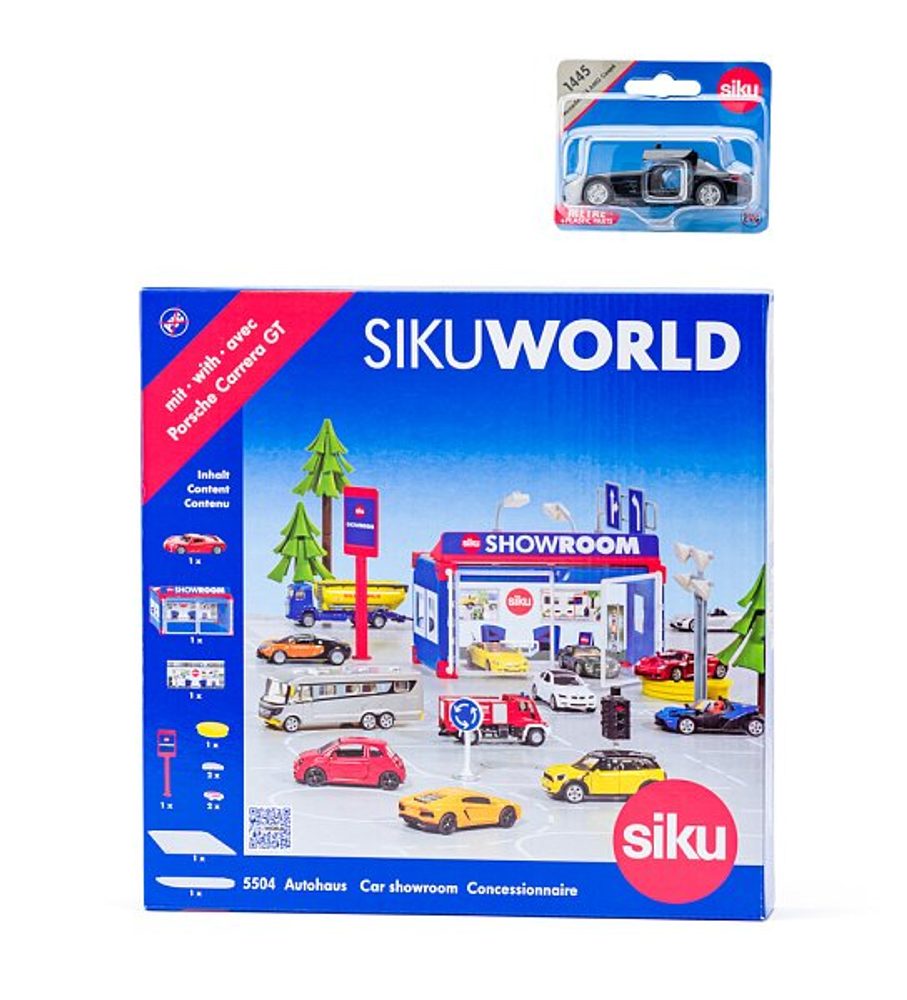 SIKU World - autosalón s autem