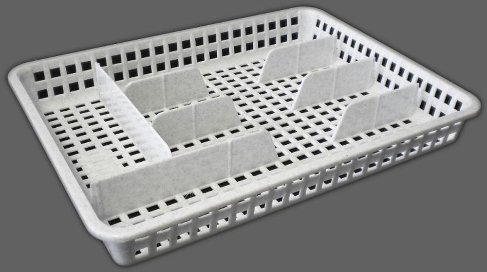 Levně příborník 34,5x26x4,5cm, šir., 5přihr., plast GR,B,H