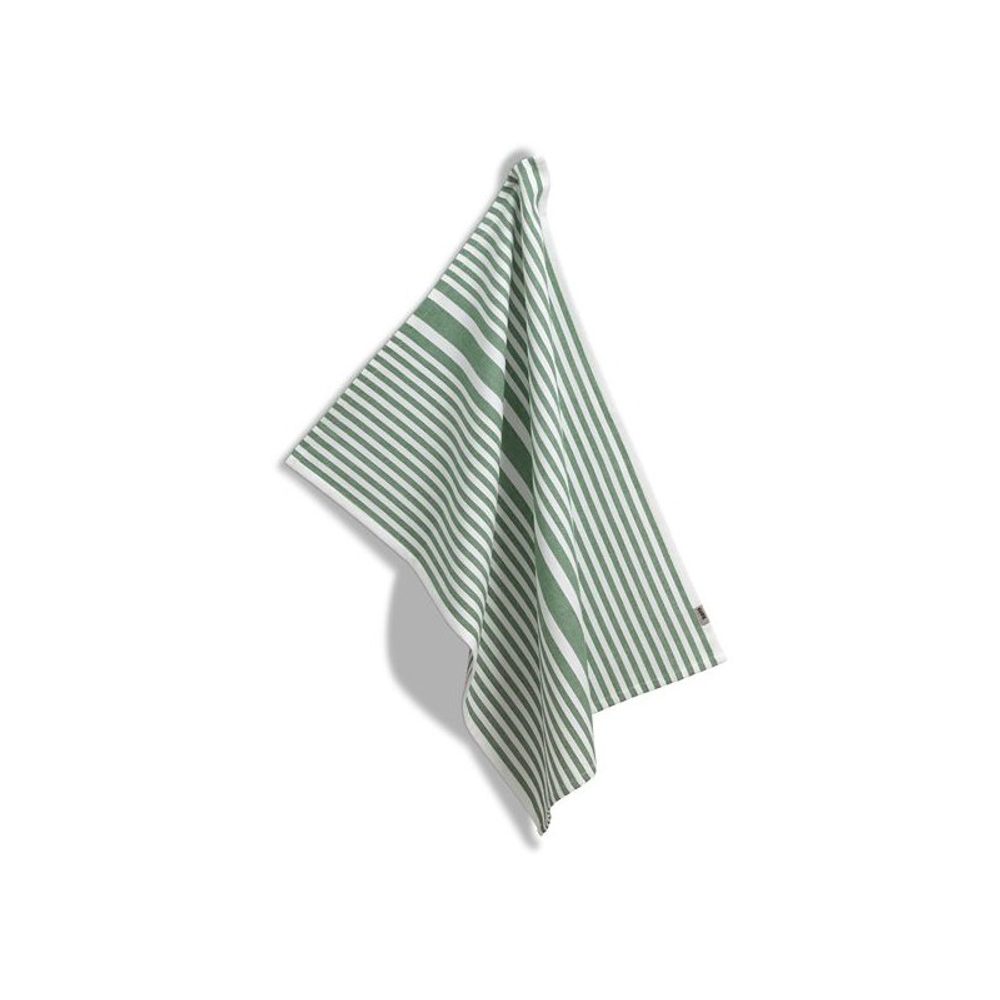 Levně KELA Utěrka Cora 100% bavlna světle zelené/zelené proužky 70,0x50,0cm KL-12824