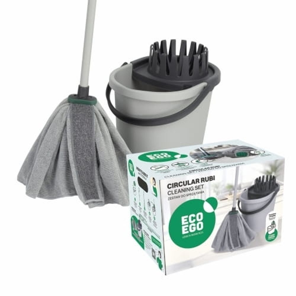 Levně mop 13l RUBI CIRCULAR, 35,6x28,2x26, mikrovl., tel.tyč, kompletní