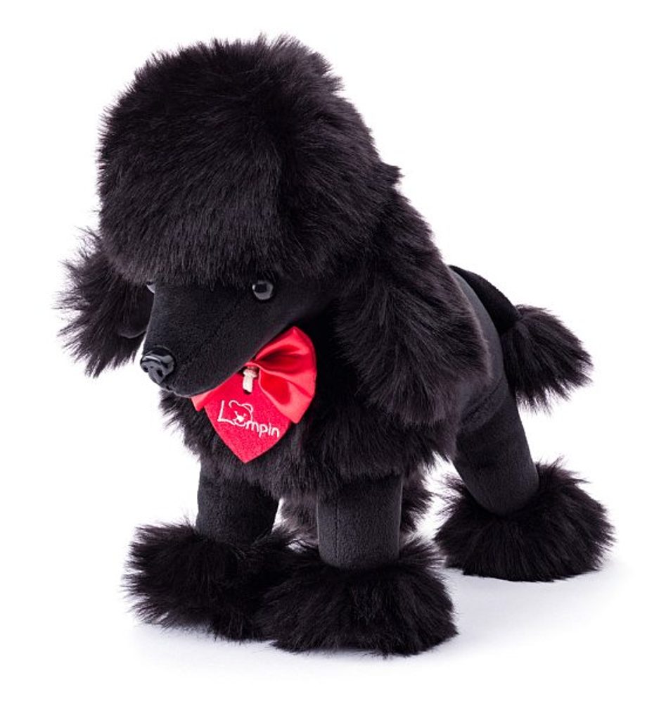 Levně LUMPIN Pudlík černý Charlie, 25cm