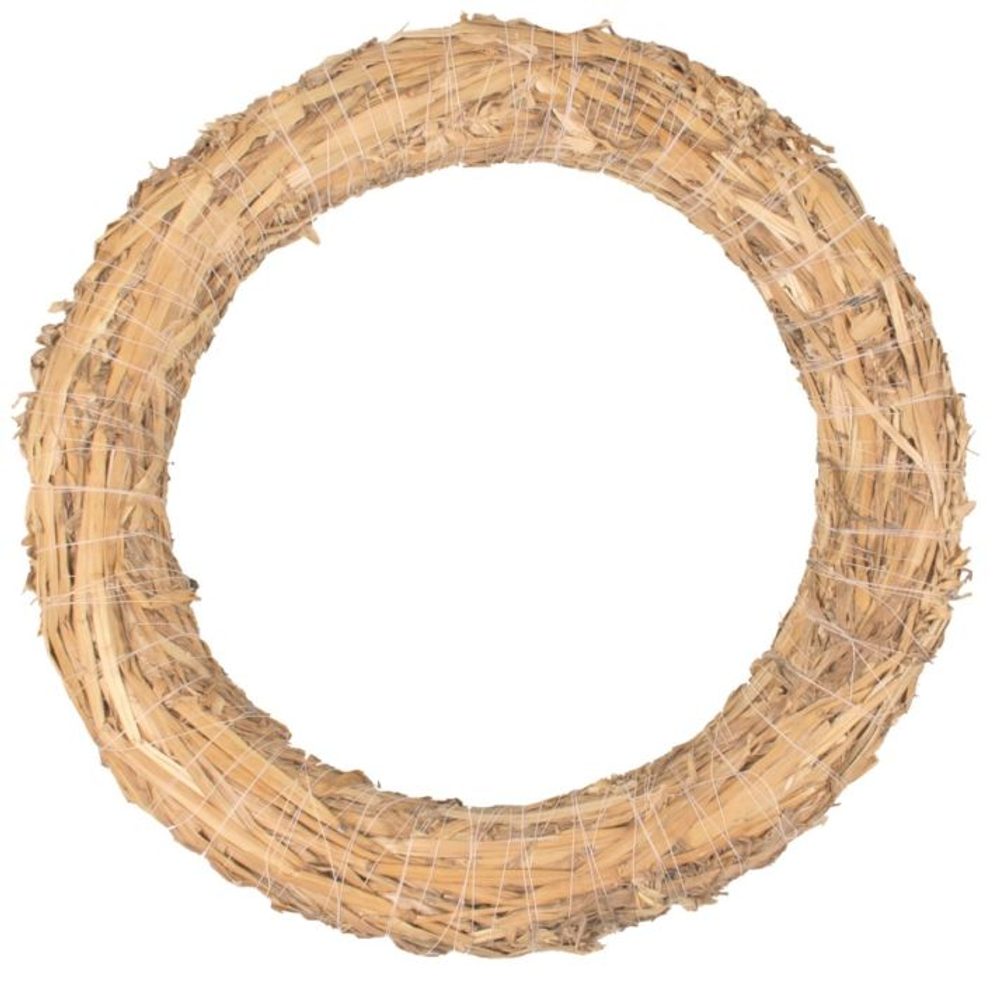 Levně věnec d35cm, korpus, slaměný
