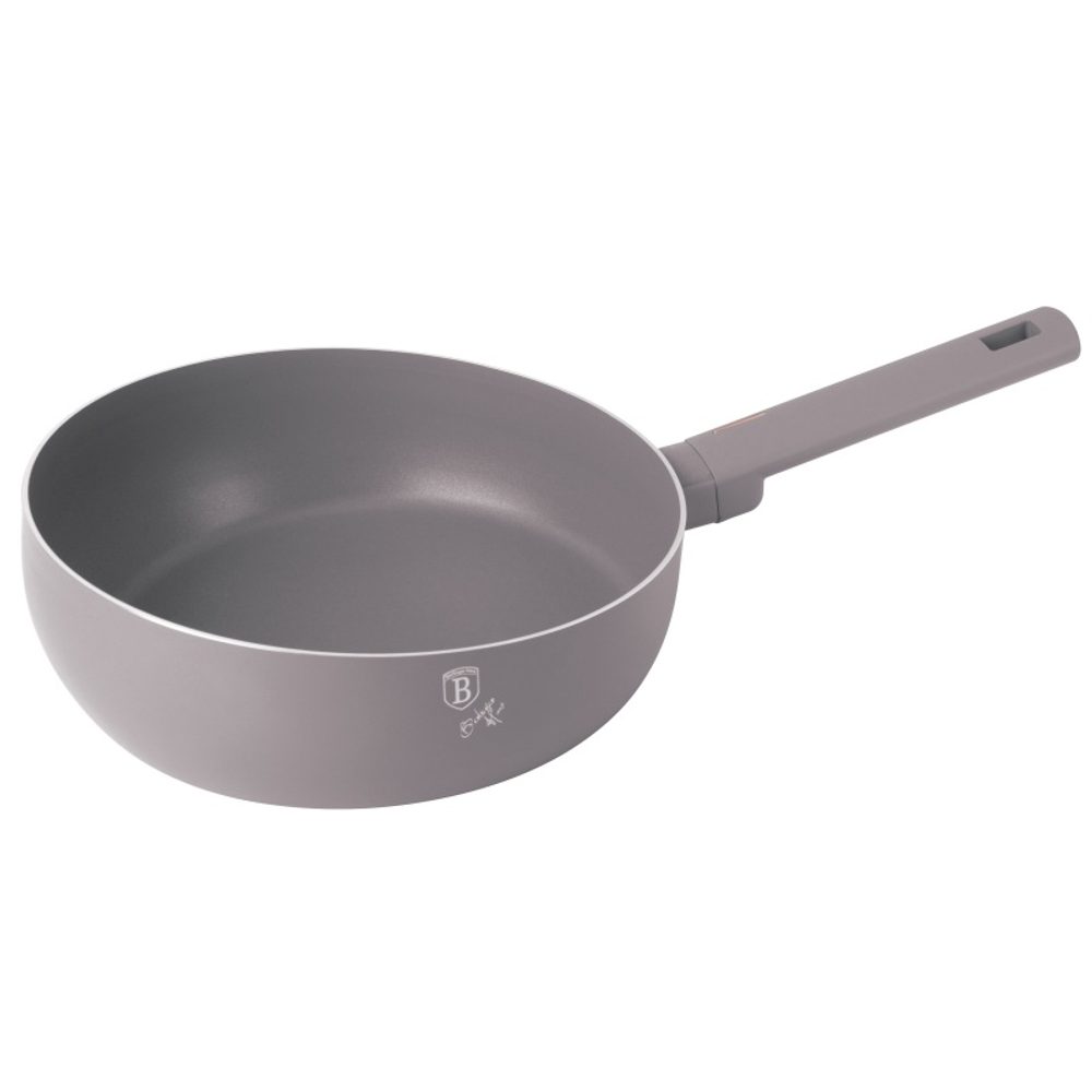 Levně BERLINGERHAUS Pánev prohazovací s titanovým povrchem 26 cm Taupe Collection BH-8089