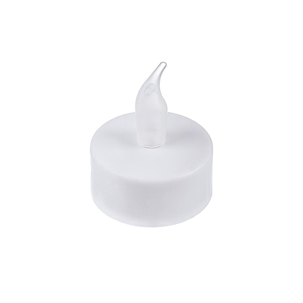 Levně I Svíčka UH LED časovač čajová bílá 4 ks