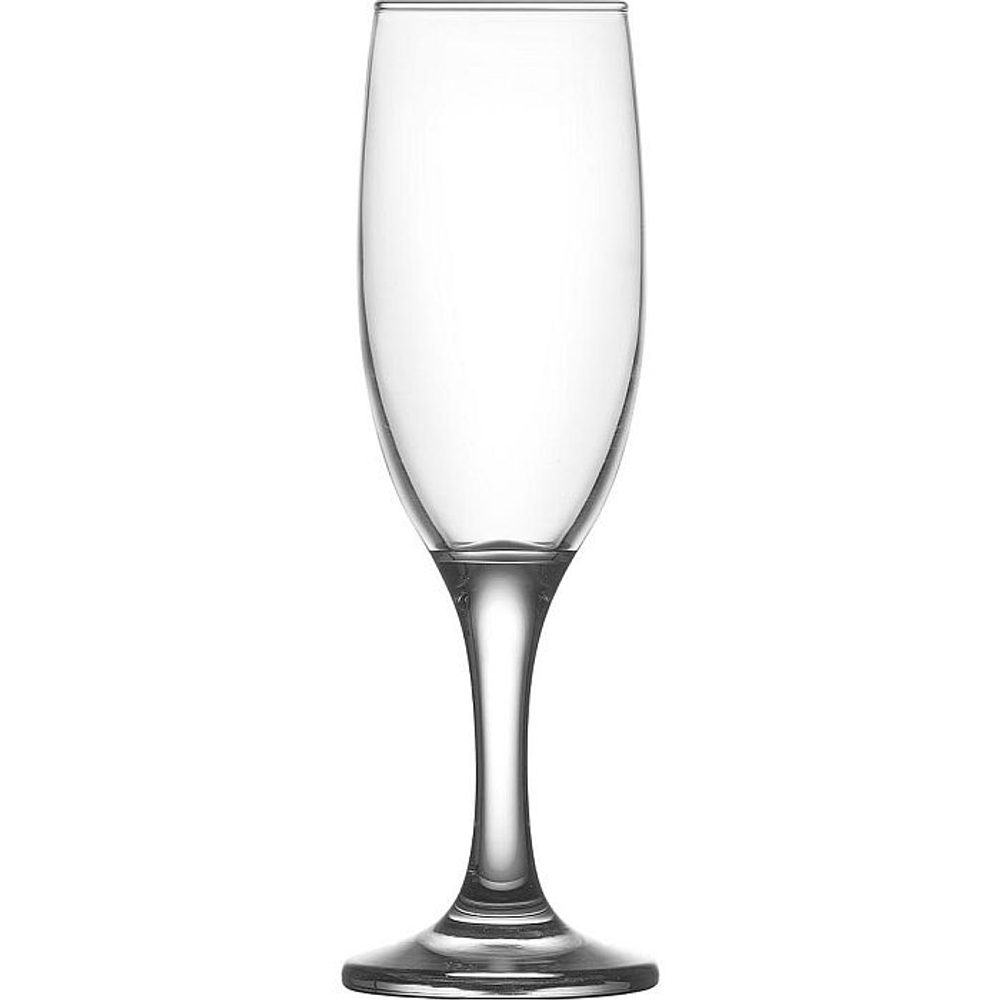 Levně sklen. 190ml, 6ks, MISKET v.19,3cm, šamp.(FANTA)