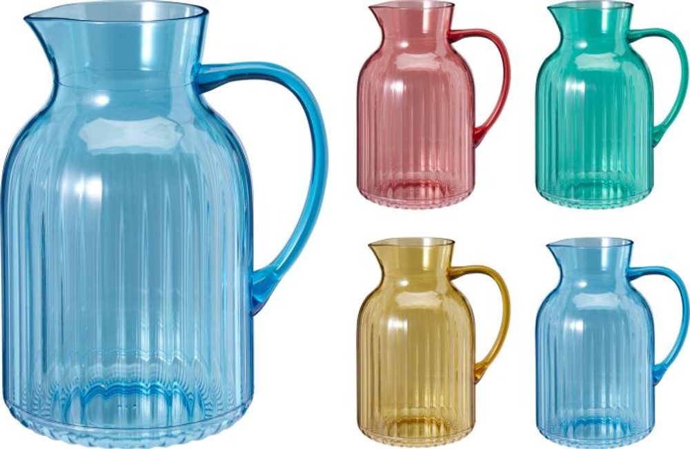 džbán 2,0l, AKRYLON, 4barvy, plast