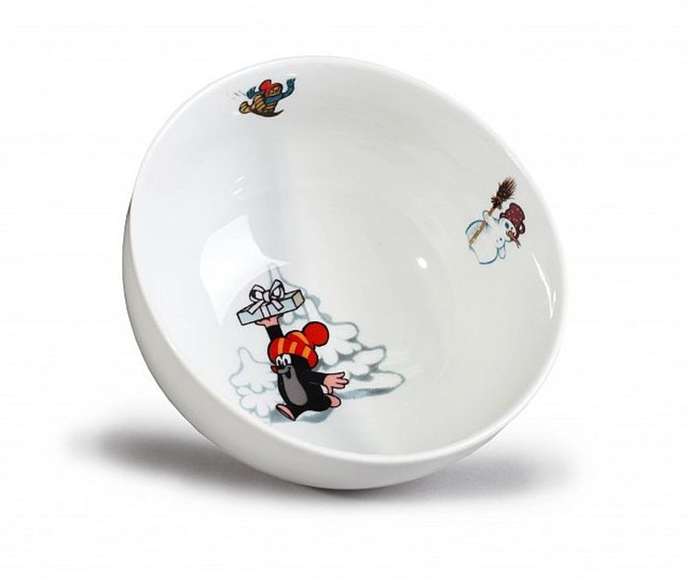 Levně miska d14,5cm VITAL- KRTEK a dárek, dětská, porcelán