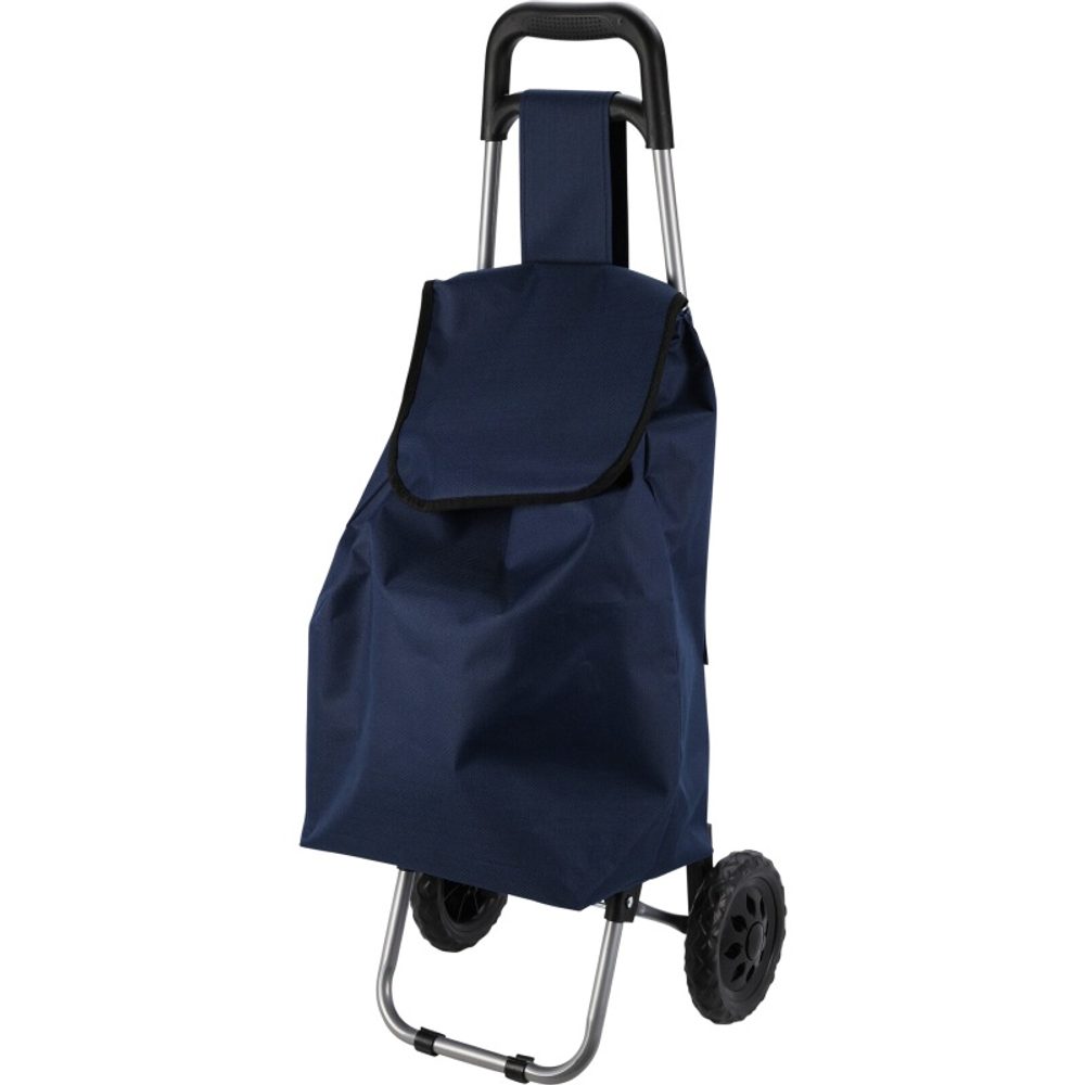 Levně EXCELLENT HOUSEWARE Nákupní taška na kolečkách 33 l modrá KO-CM6000030modr