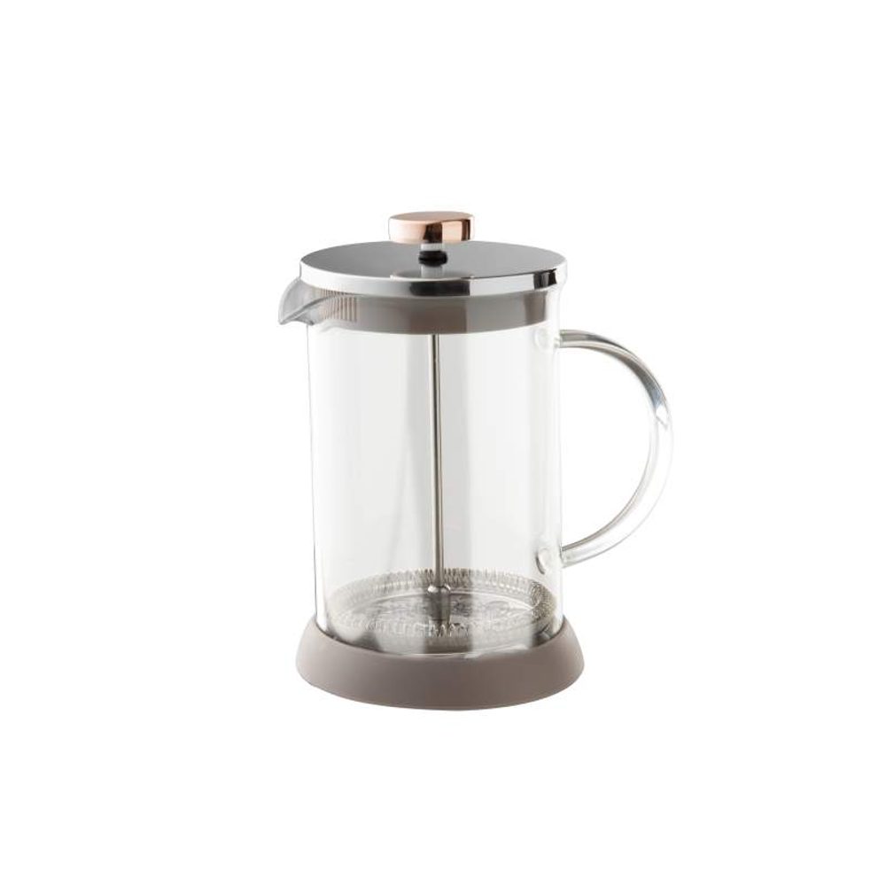 Levně BERLINGERHAUS Konvice na čaj a kávu French press 600 ml Taupe Collection BH-8588