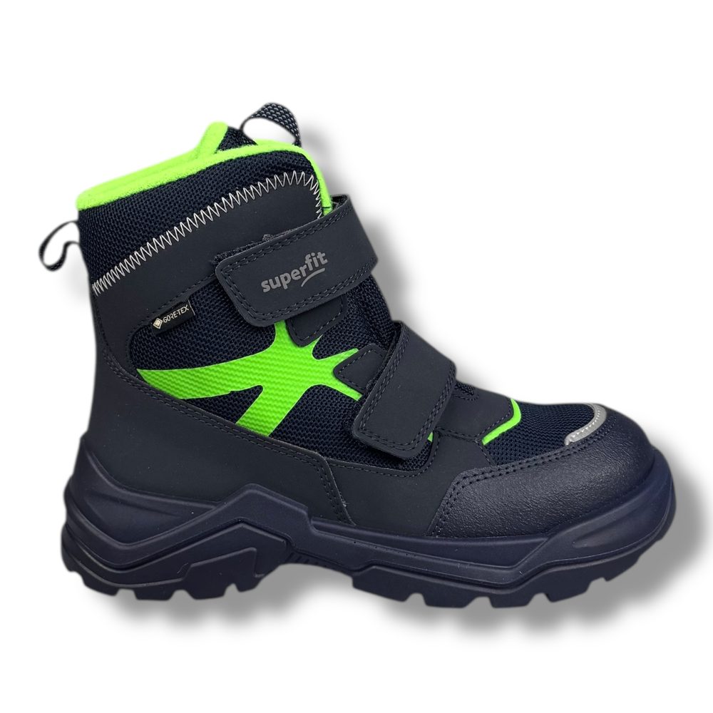 Levně Superfit Zimní boty 1-002022-8010 Snow Max BLAU/HELLGRÜN - 29
