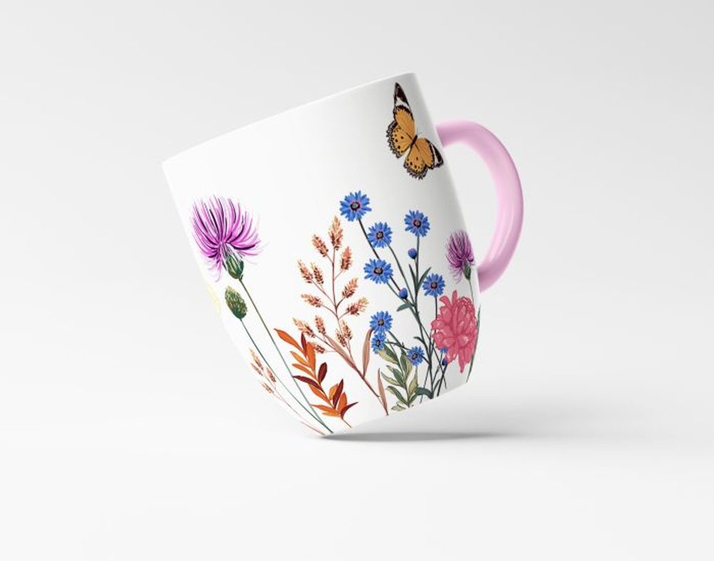 Levně hrnek 300 ml, SECRET GARDEN, porcelán
