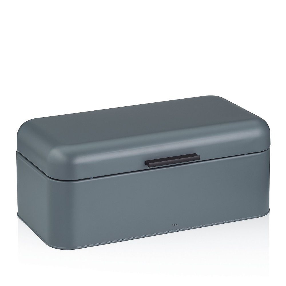 Levně KELA Chlebník Frisca kov, šedá 42,5x22,5x17,5 cm KL-12840