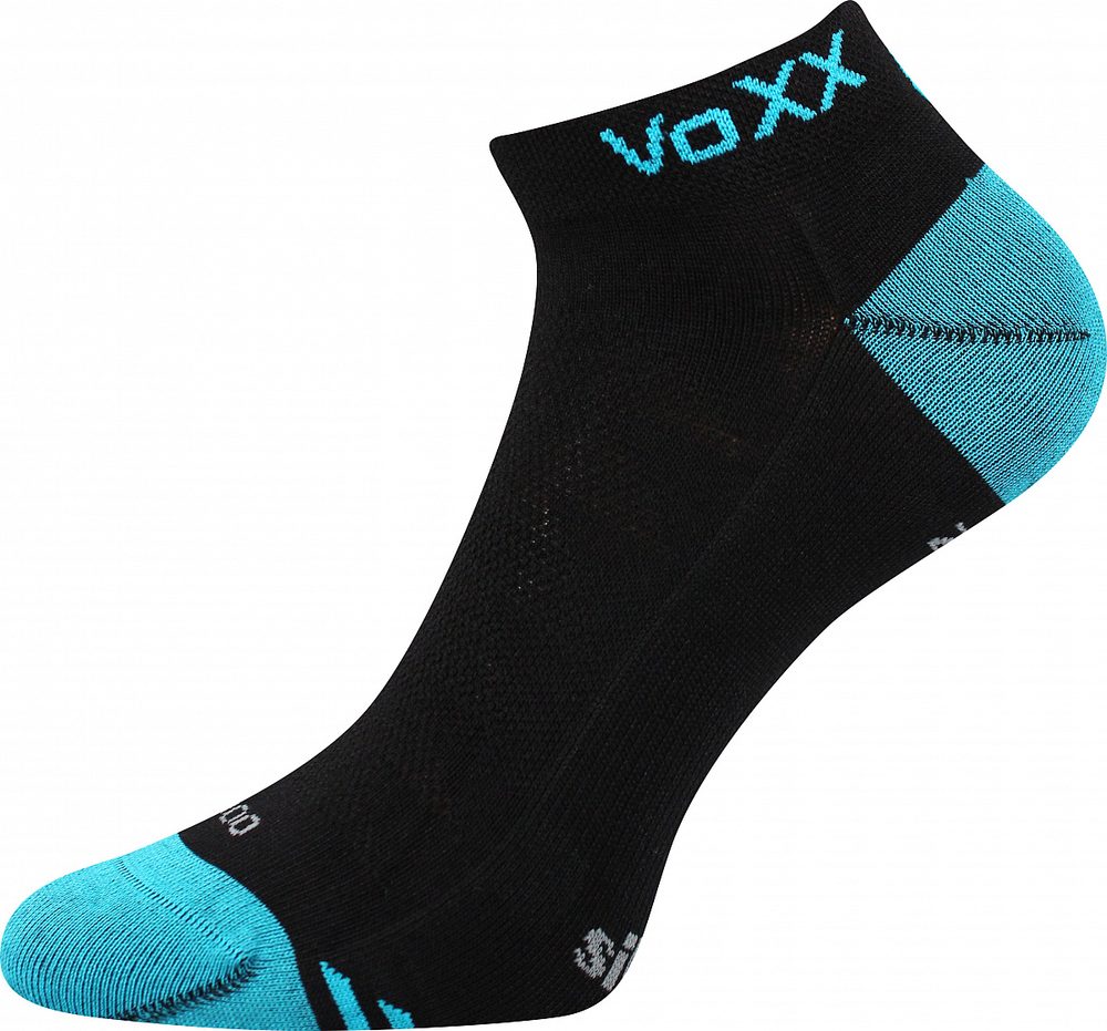 VoXX Unisex bambusové ponožky Bojar - černé - 35-38