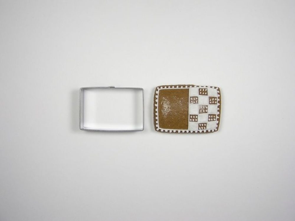 Levně vykr.NR 0071 Obdélník, 4,8x3,1cm