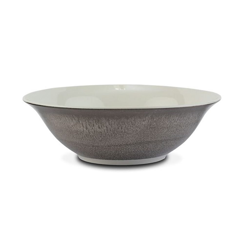 Levně mísa d23cm salát., šedá ALEXANDRA, v.7,3cm, porcelán