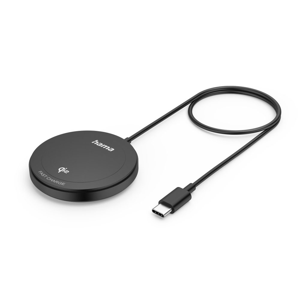 Levně Hama bezdrátová nabíječka Qi2, magnetická, 15 W