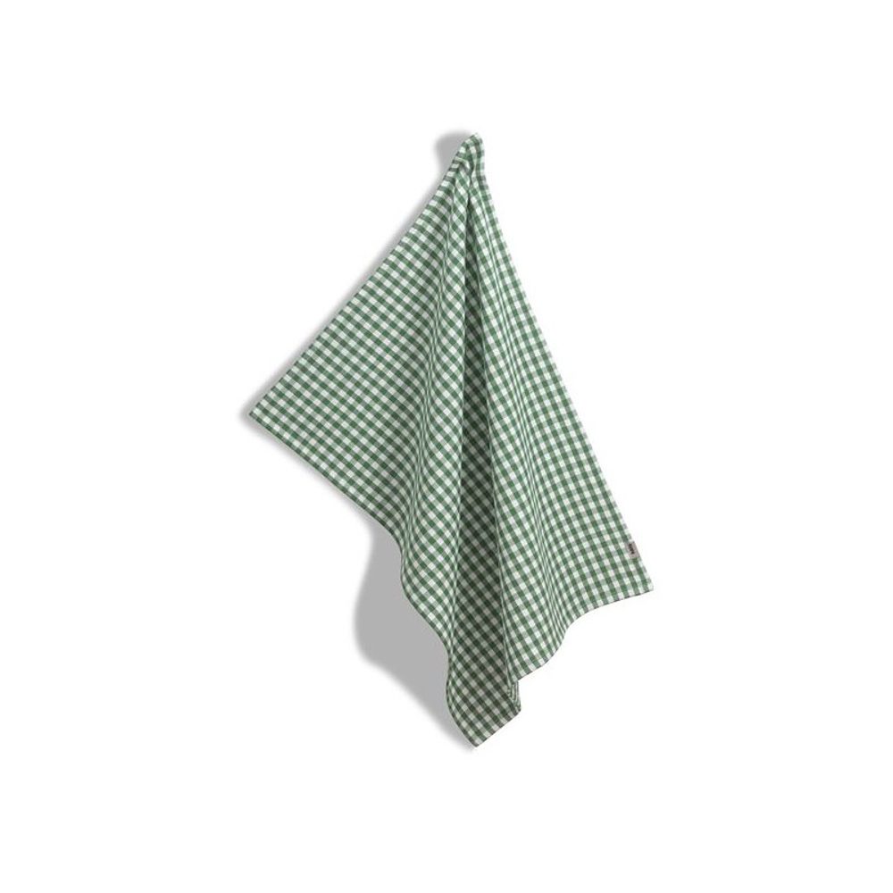 Levně KELA Utěrka Cora 100% bavlna světle zelená/zelená kostkovaná 70,0x50,0cm KL-12823