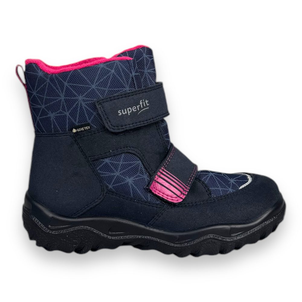 Levně Zimní boty Superfit 1-006080-8020 HUSKY BLAU/PINK - 30