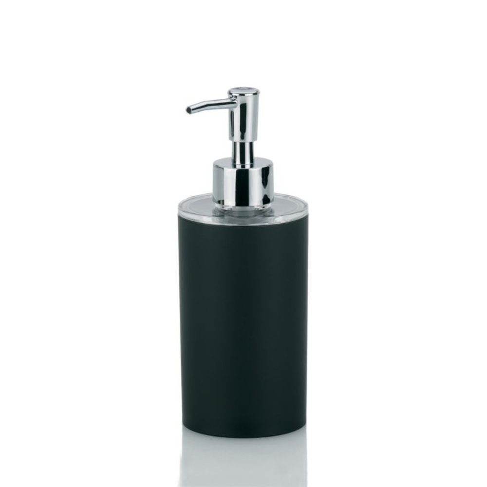 Levně KELA Dávkovač mýdla DARK ABS-plast KL-21737