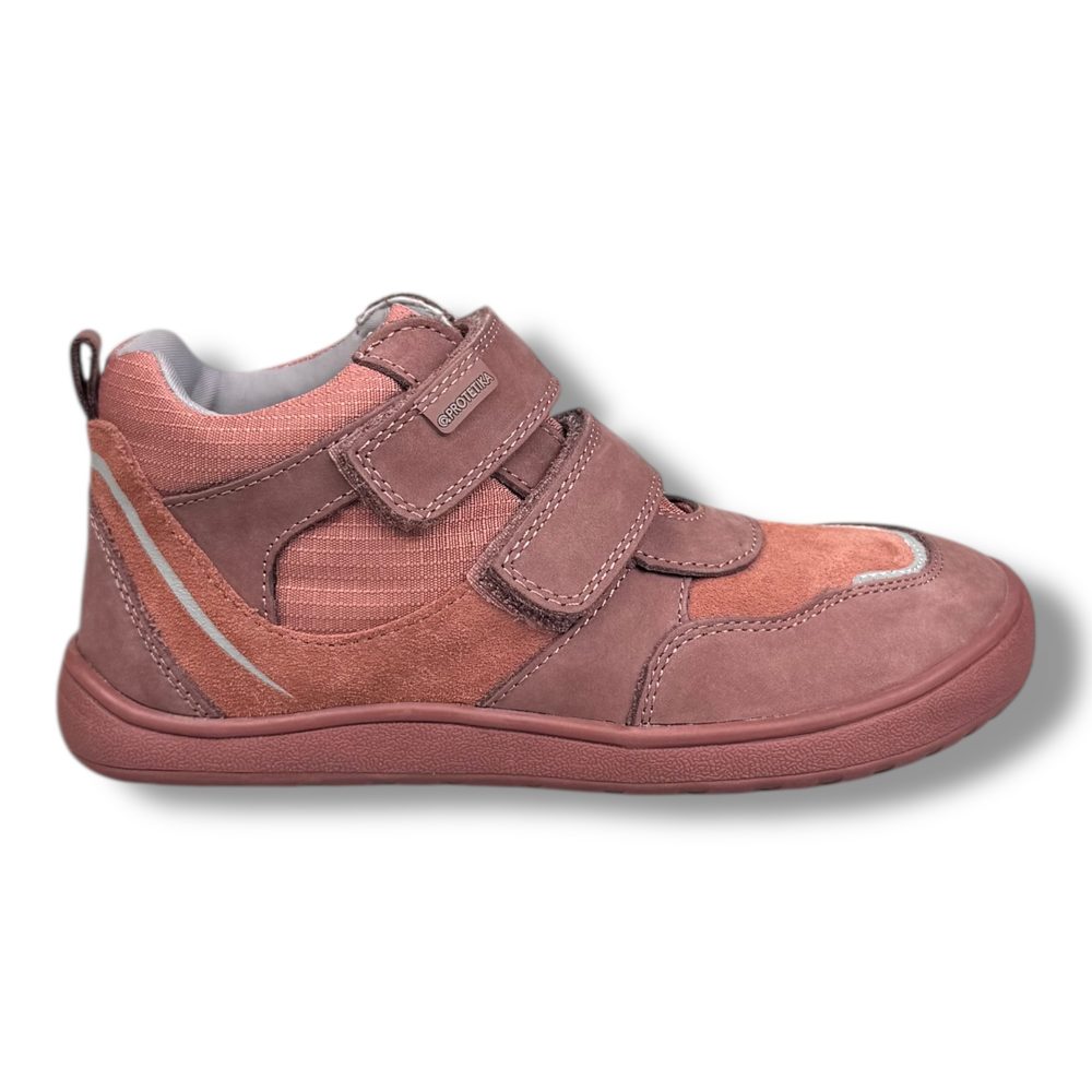 Levně Protetika Dětská BAREFOOT celoroční kotníková obuv s membránou - Terakota - 30