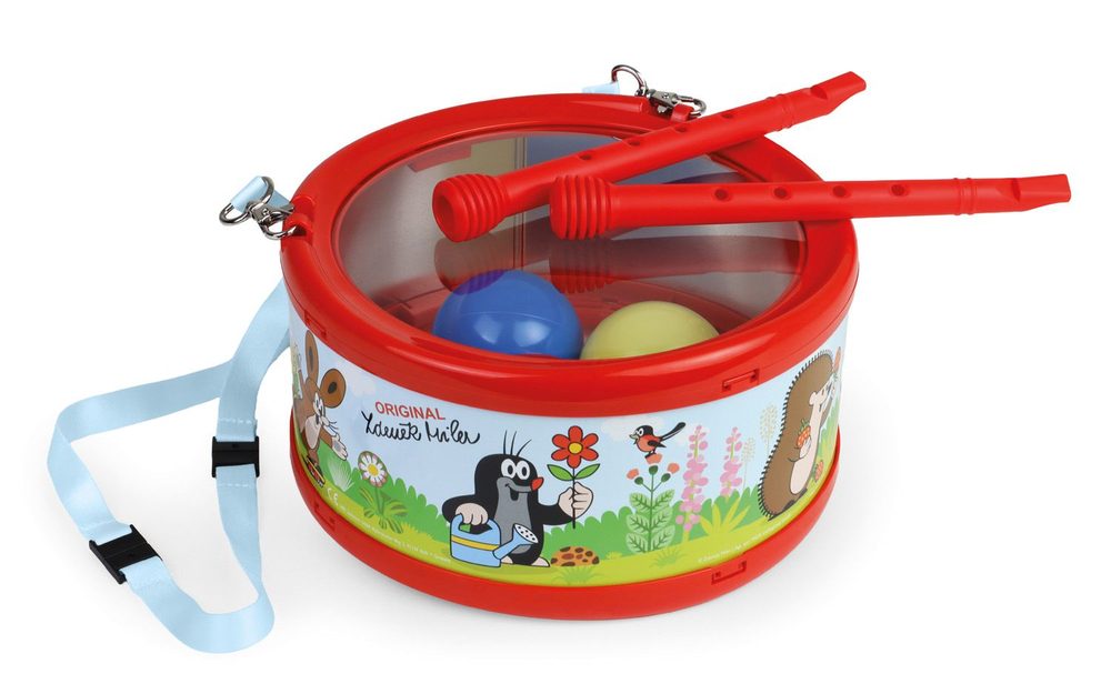 Levně Bubínek krtek s flétnami