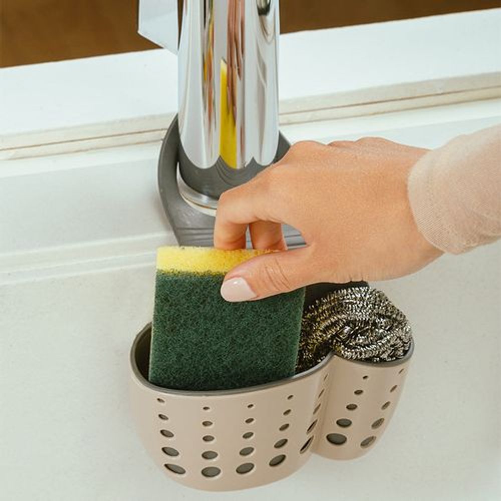 Levně držák houby na nádobí, MISTY 14cm, plast
