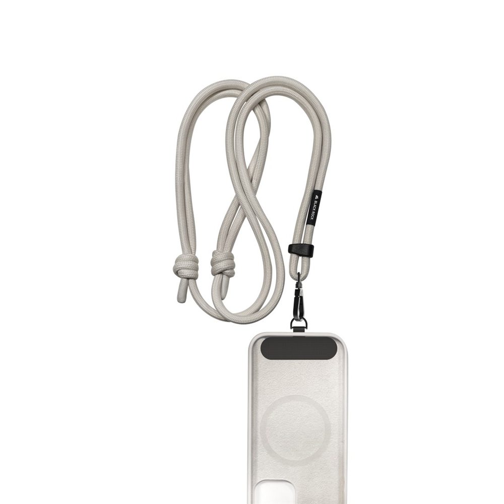 Levně Black Rock Universal Lanyard, šňůrka na mobil, s karabinkou, 30-60 cm, barva Old White