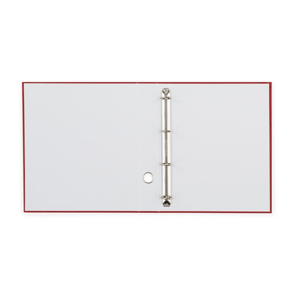 Levně Karton P+P Pořadač A4 lamino D25-4kr. struktura červená 7-370