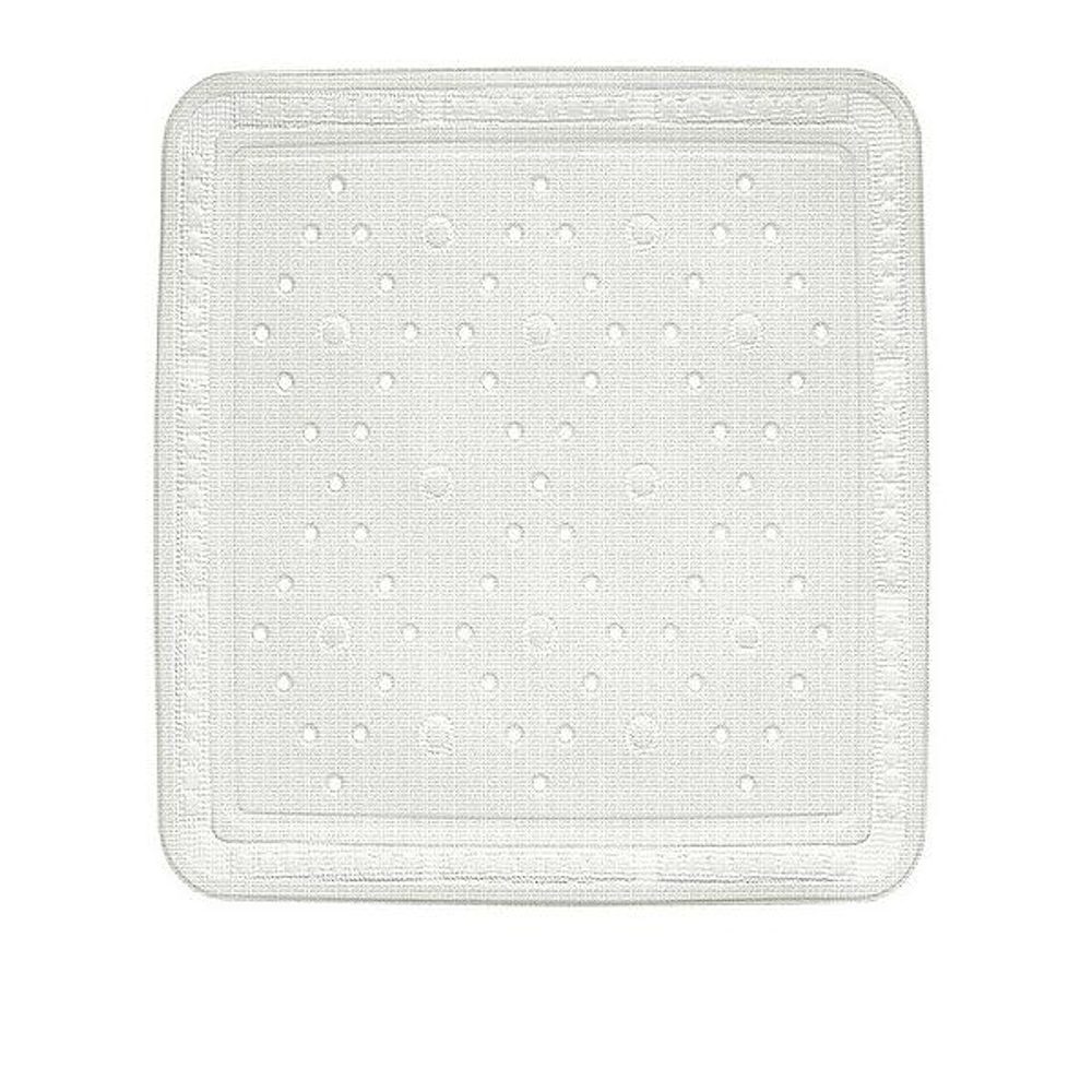 Levně KELA Sprchová podložka KRETA PVC bílá 55x55cm KL-22360
