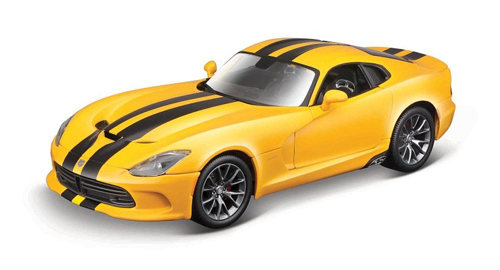 Levně Maisto - 2013 SRT Viper GTS, žlutá, 1:18