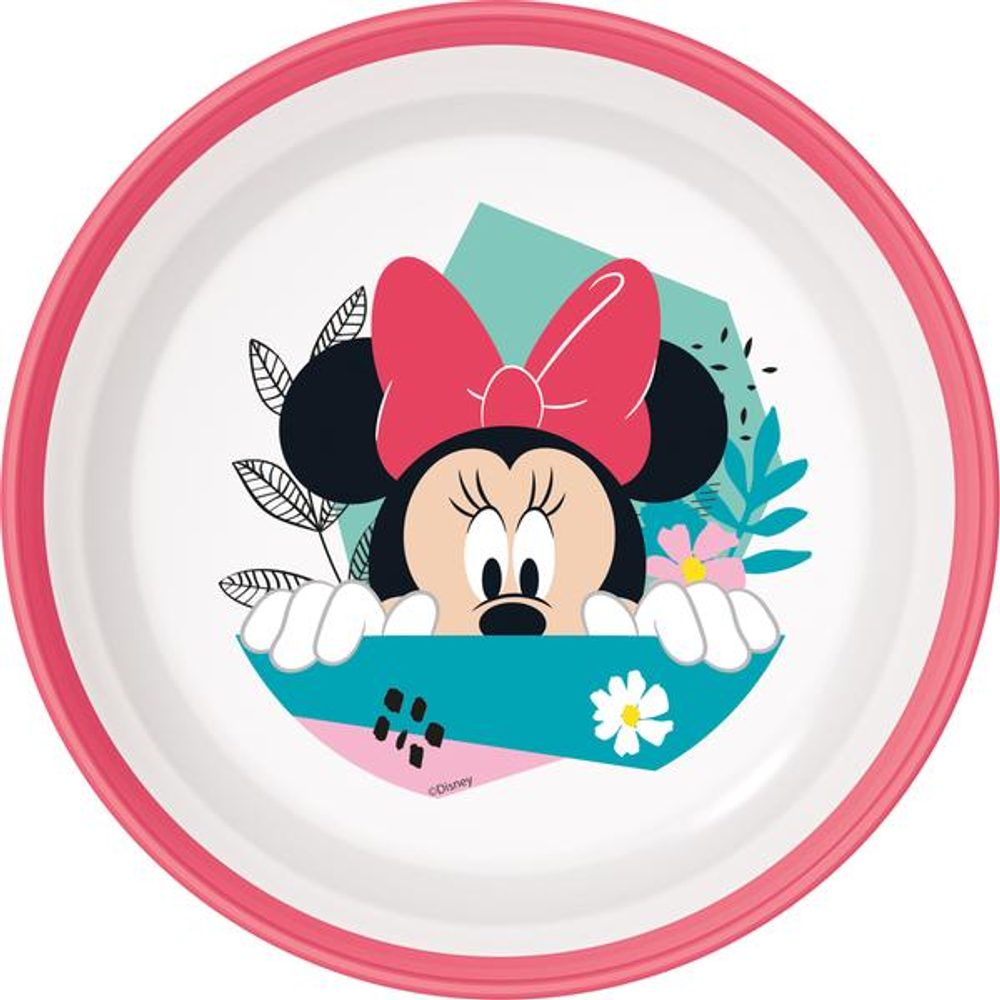 Levně STOR MISKA MINNIE S PROTISKLUZOVÝM DNEM 14,7X4 CM PLAST