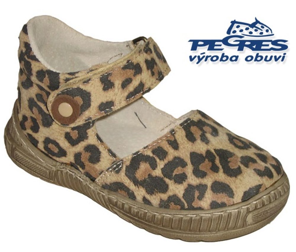 Pegres dětská obuv 1102 leopard - 22