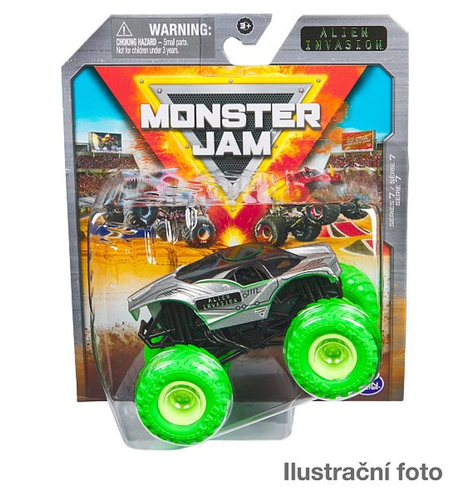 Levně SpinMaster MONSTER JAM - sběratelský kovový model Monster Truck, El Toro Loco, assort, 1:64