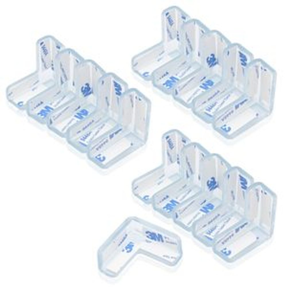 Levně chránič rohů 4ks, transp.plast, samolepící