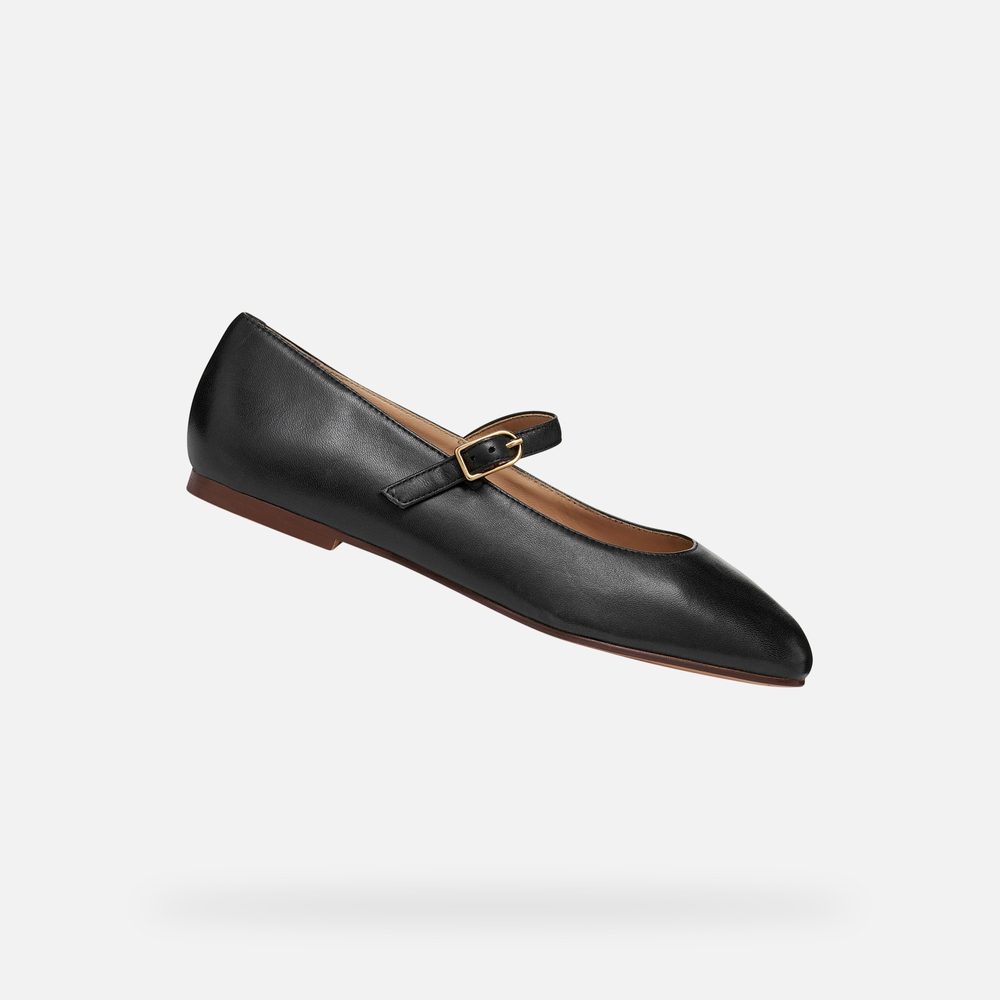 Černé dámské baleríny Geox Marsilea - 36,5