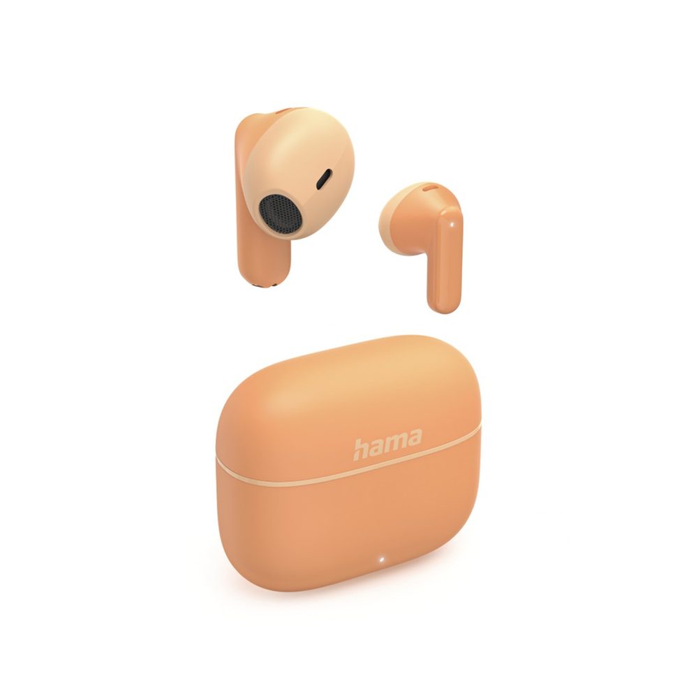 Levně Hama Bluetooth sluchátka Freedom Light II, pecky, oranžová