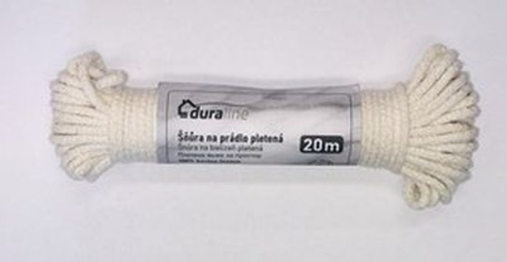 Levně šňůra 20m BAVLNA, ECO