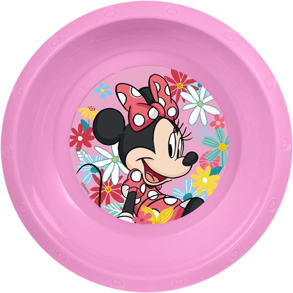 STOR MISKA PLASTOVÁ MINNIE PRŮMĚR 16,5 CM