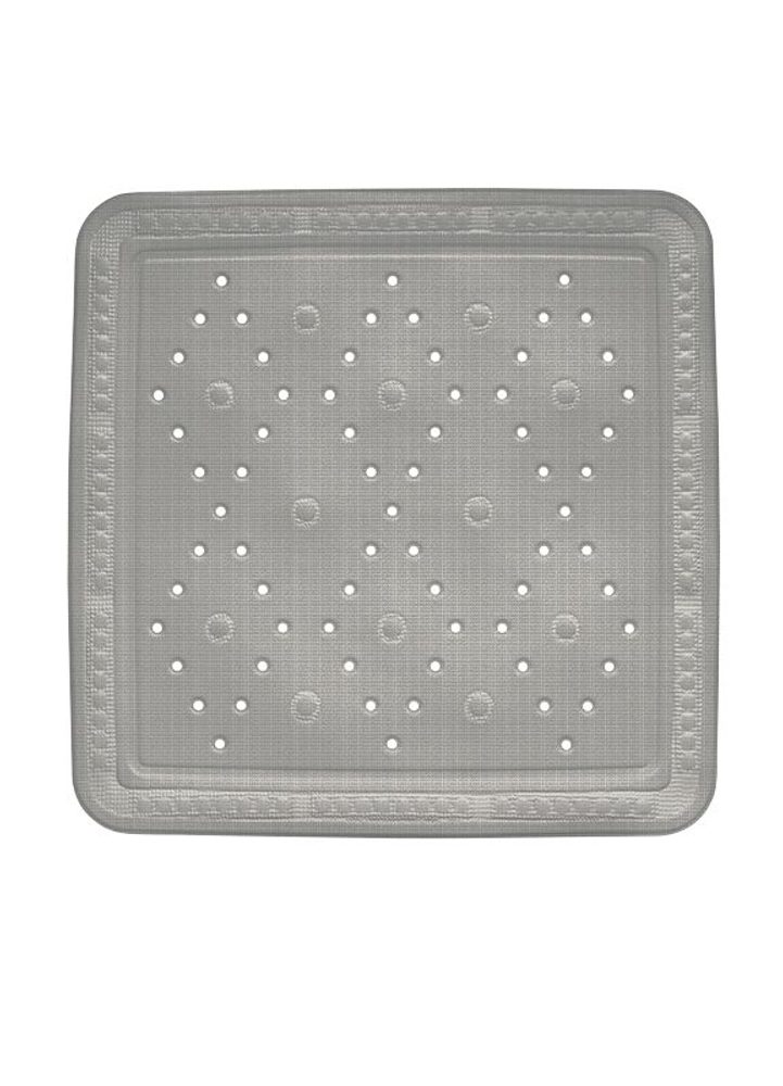 Levně KELA Sprchová podložka KRETA PVC šedá 55x55cm KL-22368